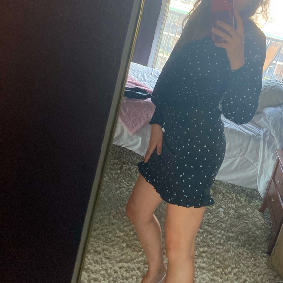 AQUA brand set skirt and blouse, size S - Picture 12 of 13